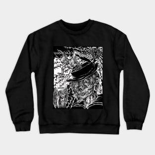 Witching Hour by Amy Brereton Crewneck Sweatshirt